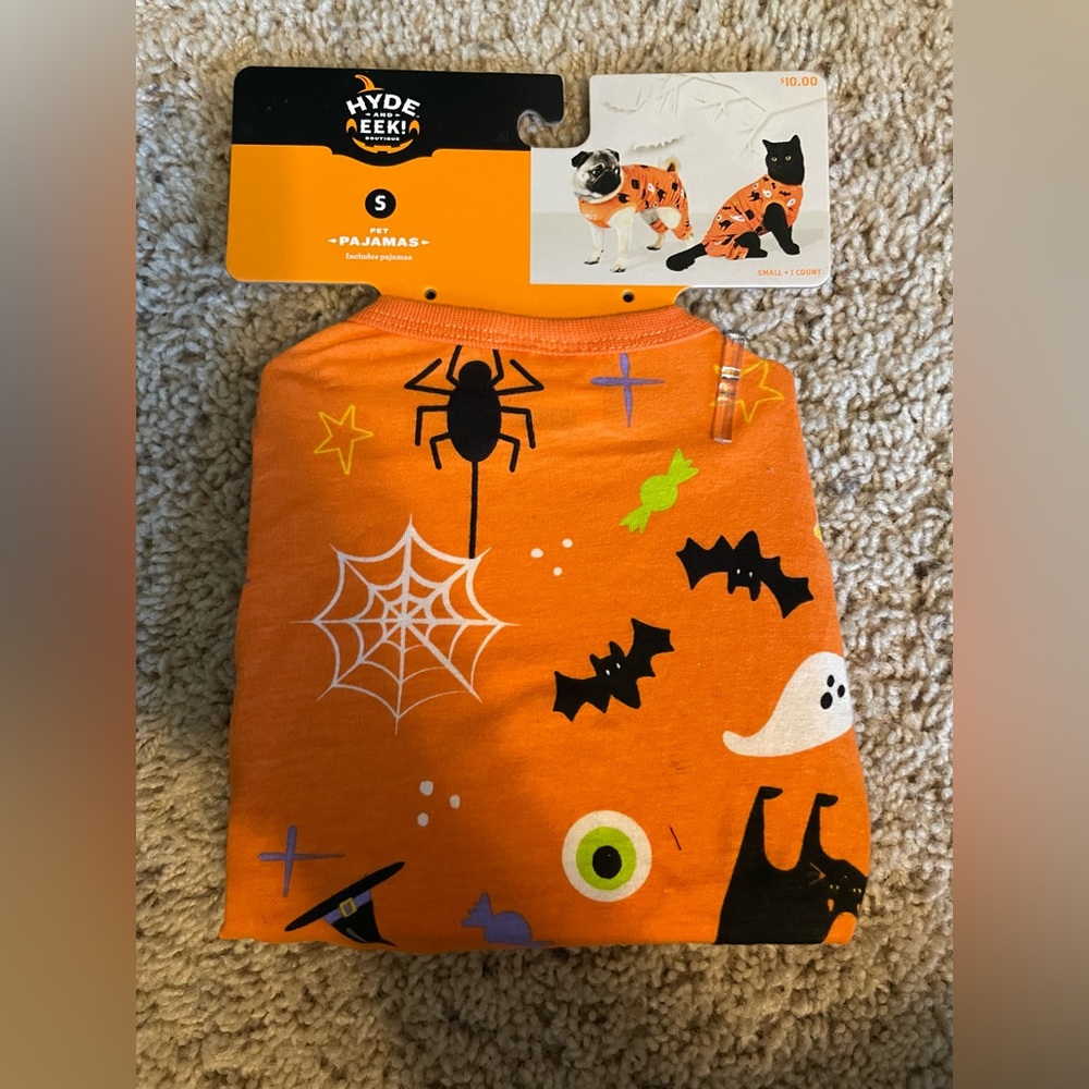 Hyde and Eek! Boutique Halloween Item Orange Pajamas
